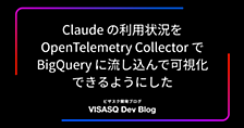 Claude の利用状況を OpenTelemetry Collector で BigQuery に流し込んで可視化できるようにした
