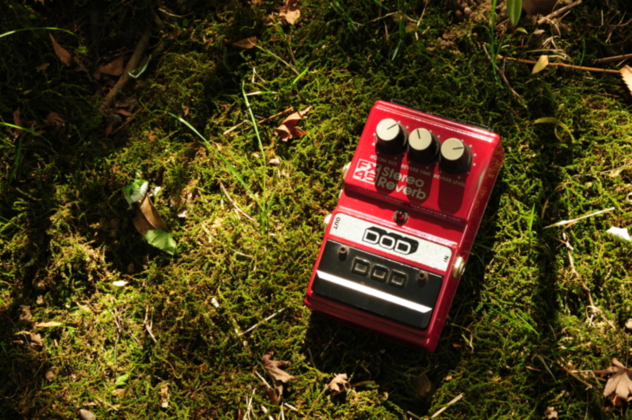Pizza　DOD　Stereo Reverb　FX45　動作品 DOD FX45 Analog Stereo Reverb with Moog Little Phatty - YouTube