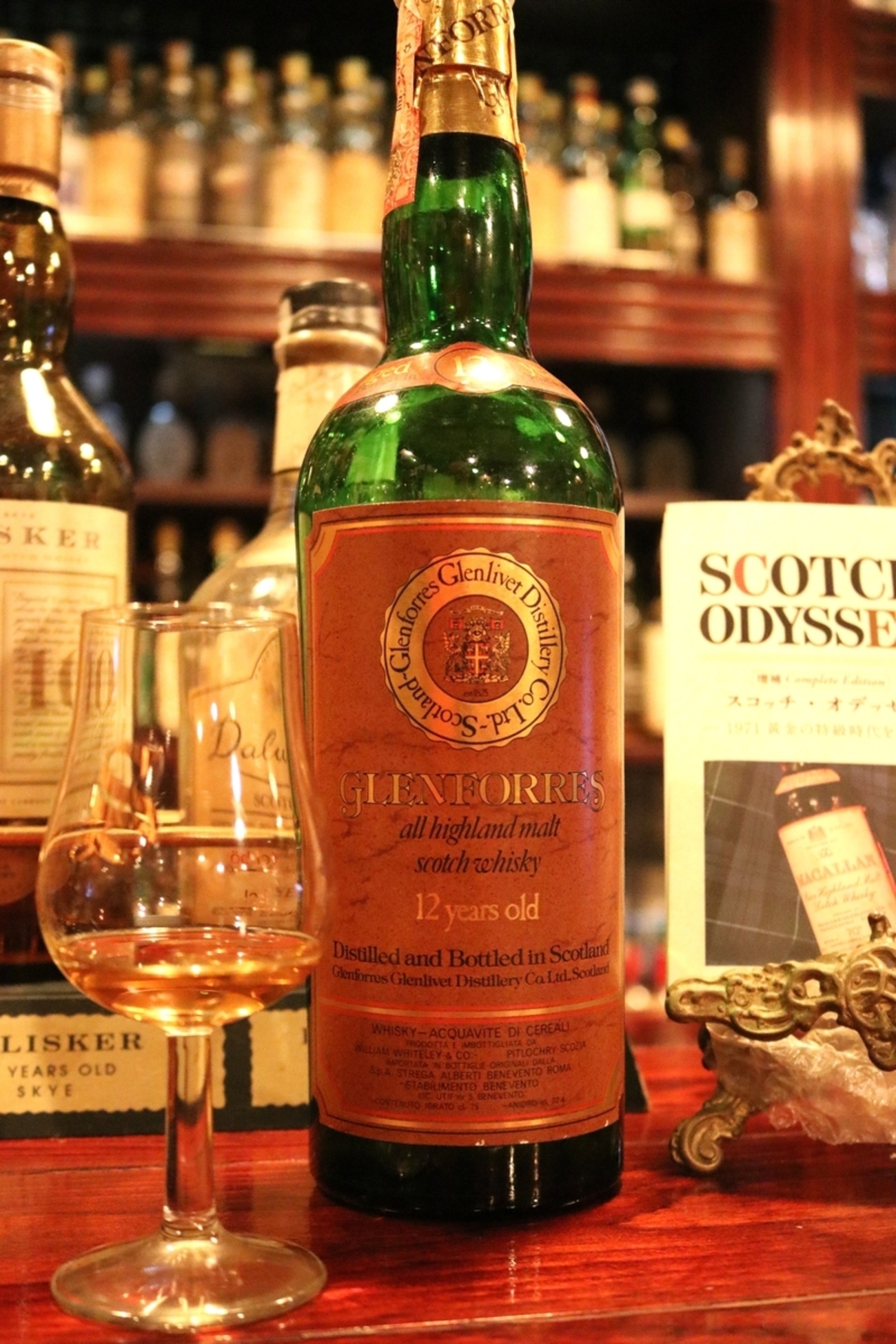 Glenforres(グレンフォレス12年)＊未開栓 グレンフォレス（エドラダワー）, 12年 70年代流通, イタリア向け