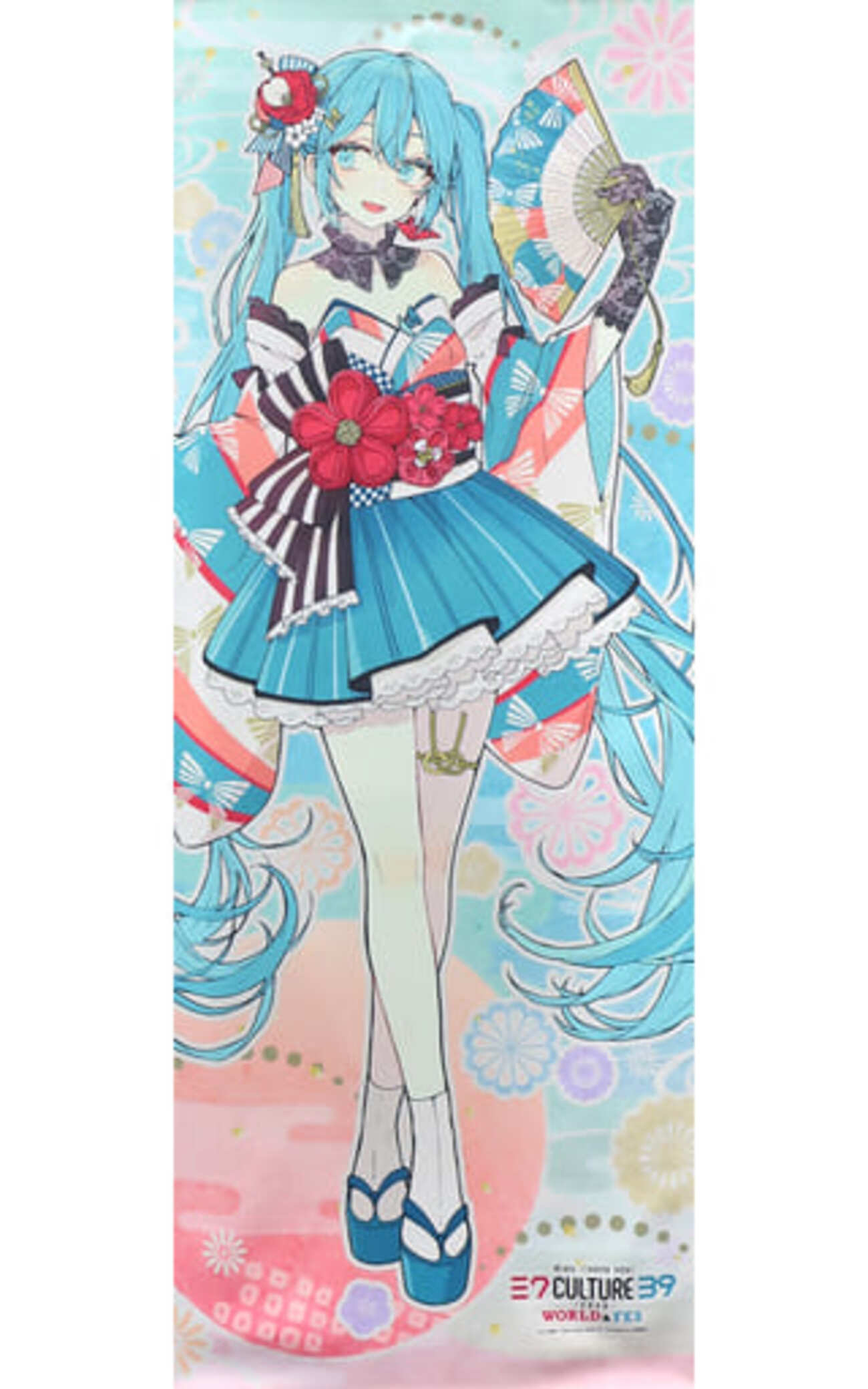 C78 初音ミク Project DIVA 2nd 面目 等身大タペストリー