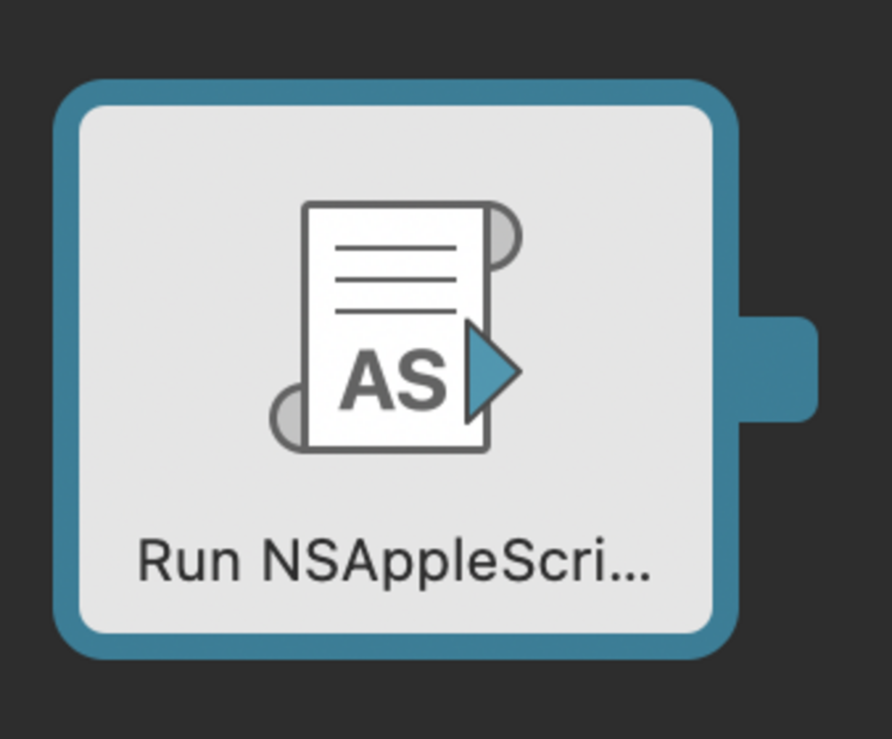 Alfred Workflows の Run NSAppleScript action: hkob の雑記録 (79)