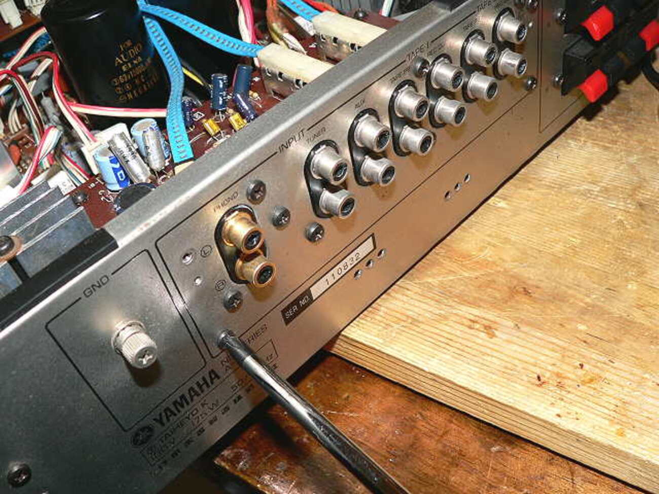 YAMAHA A-6aを基にした自作プリアンプの宿替え ―その2― - TomのブログⅡ
