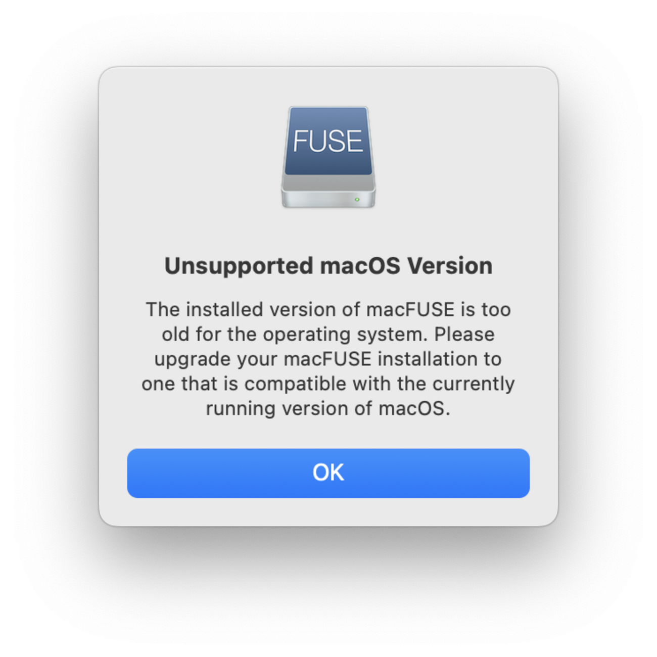 【Mac OS 15 Sequoia】アプデで、macFUSEがUnsupported mac OS versionと言い出した件 - Bus ...