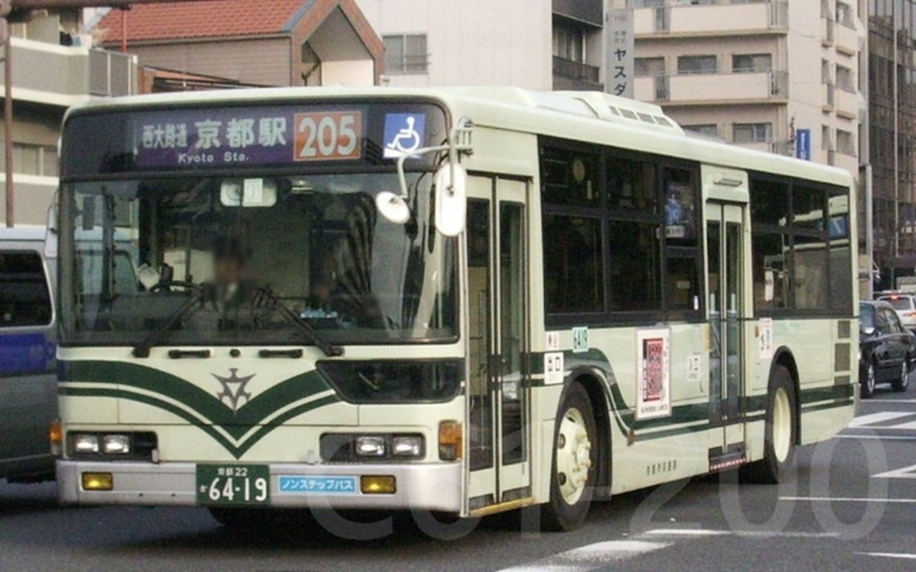 エアロスター 1996 1996年度 エアロスター M尺ノンステップ - 京都市営バス車両図鑑本館