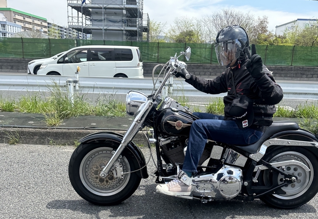 ハーレーダビッドソン　レトロ　一人旅　荒野 ハーレーダビッドソン初体験 - 聖地巡礼のバイク旅