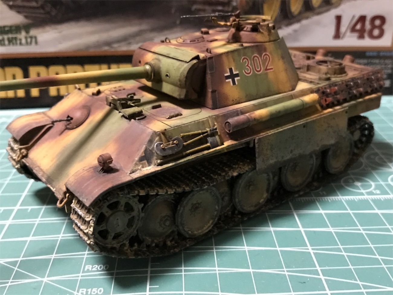 TAMIYA 1/48 ドイツ陸軍 V号戦車 パンサー G型 PART7 - Eigemann Hobby 