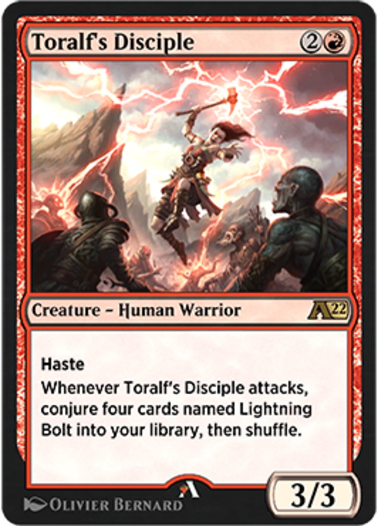 Foil【トラルフの信奉者/Toralf's Disciple】英語版 Foil【トラルフの信奉者/Toralf's Disciple】英語版 MTG