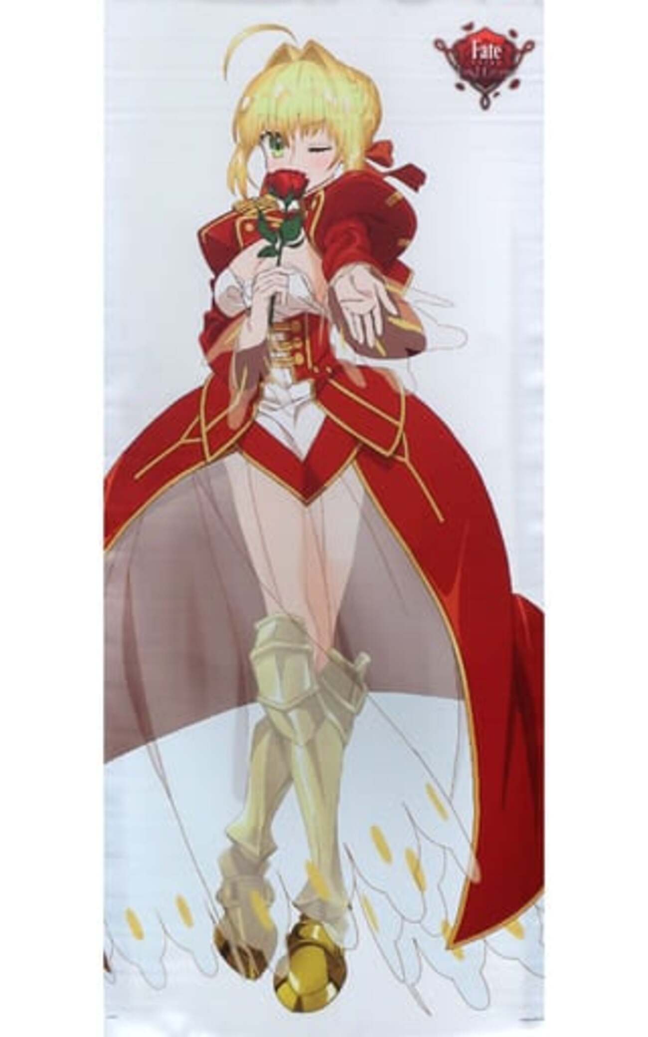 今セイバー ネロ描き下ろし等身大タペストリー 「Fate/EXTRA Last 