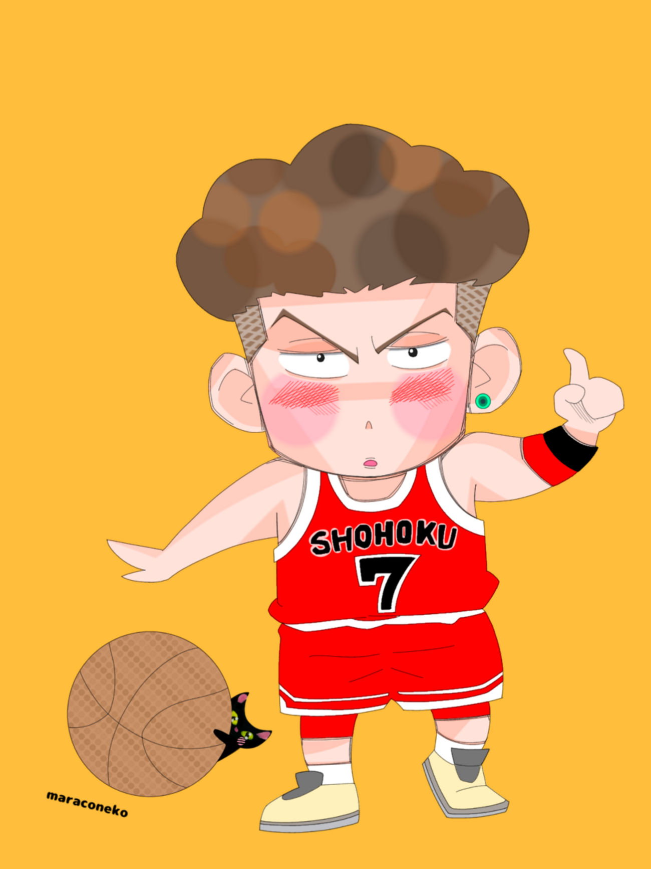 スラムダンク 宮城リョータ 描きました - maraconeko