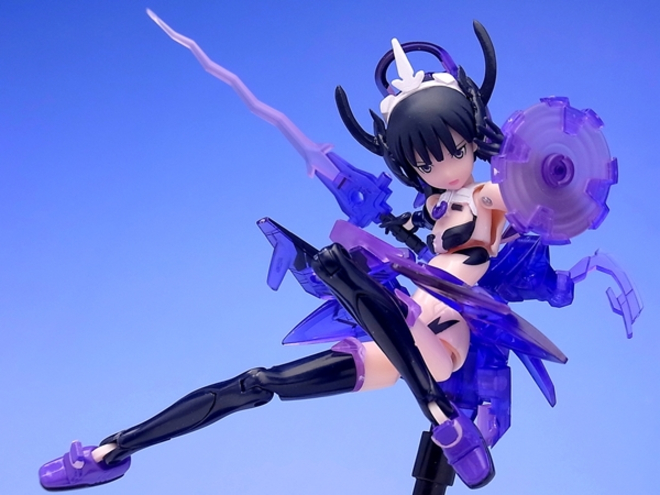 武装神姫 剣士型MMS ジールベルン アメジスト レビュー - YOの玩具箱