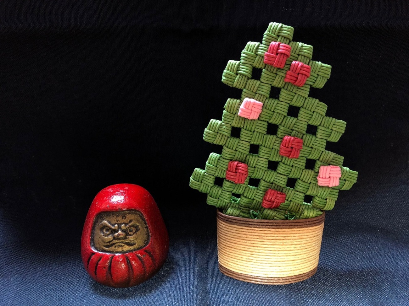 手作りミニクリスマスツリー コースター付 backend=imagemagick;version=1;