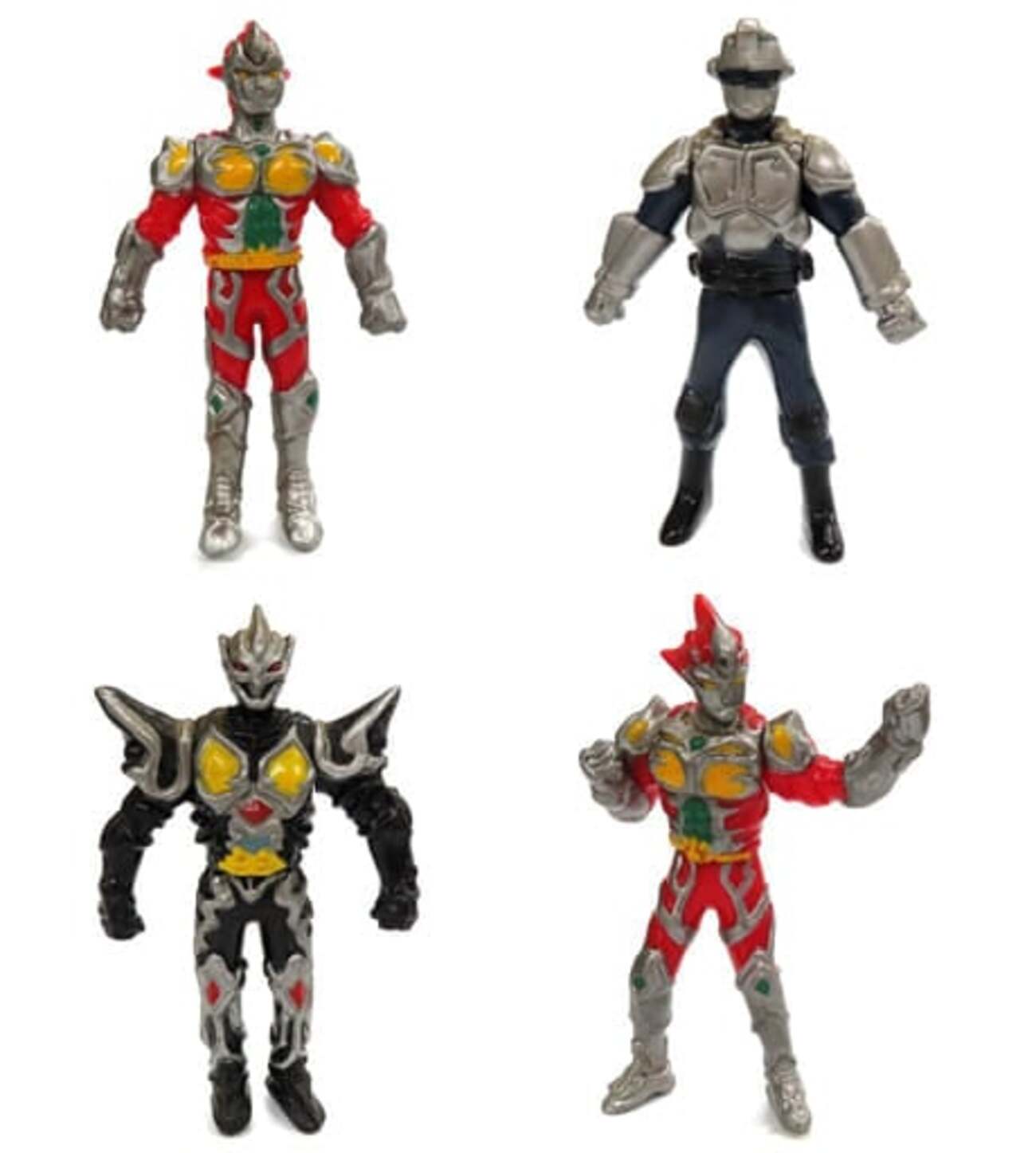 フルタ製 食玩 ガイファード モデルチョコ ソフビ フィギュア 全4種セット 今トレーディングフィギュアの全4種セット 「七星闘神