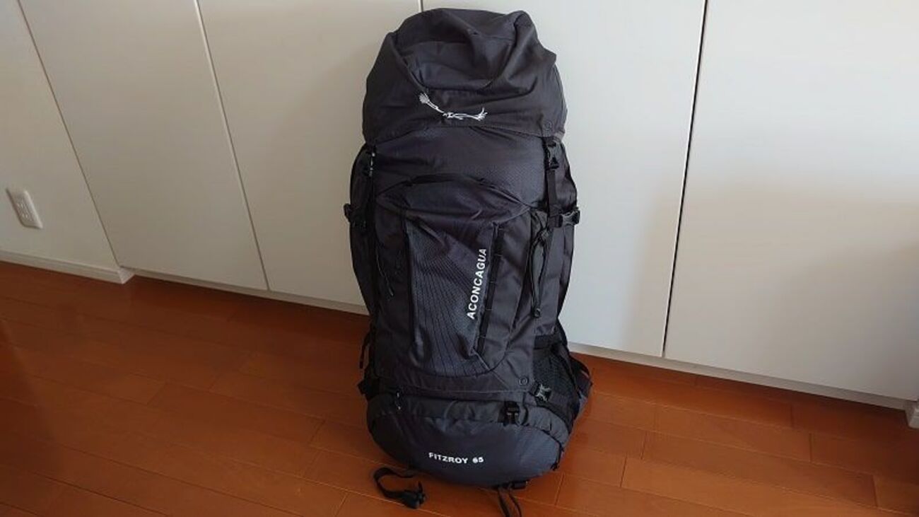 冬キャンプ用にAconcagua （アコンカグア）のバックパック購入しました 