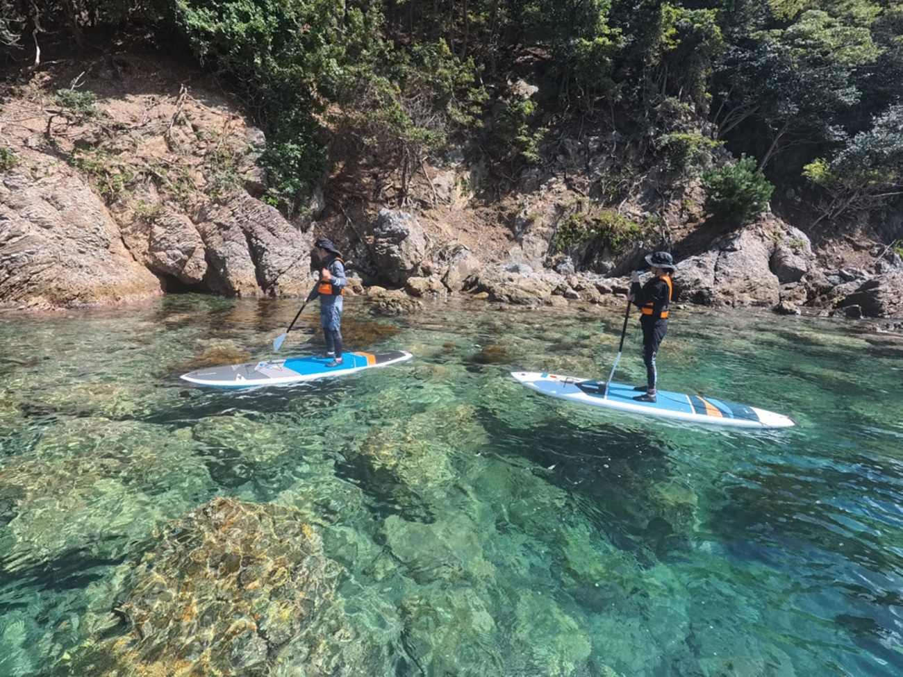 本日はSUPツアー&サーフィンスクールを開催させていただいてました!