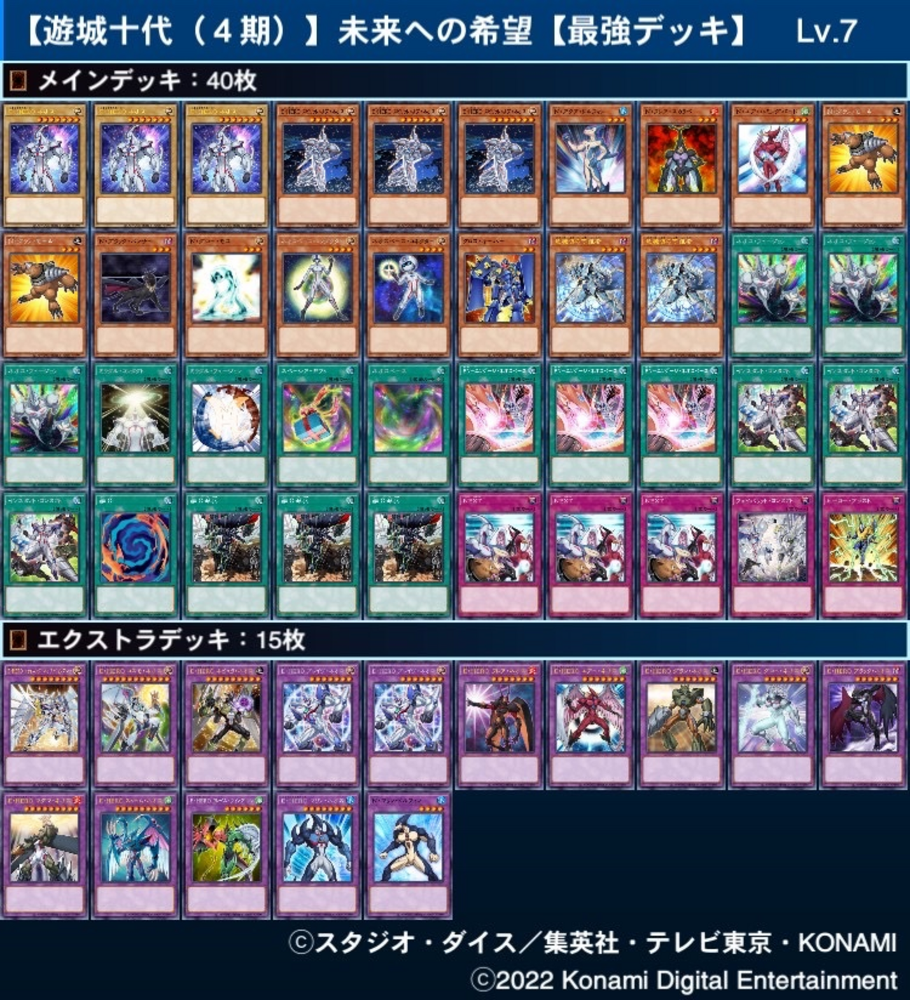 デッキ紹介ー【コンタクト融合】未来への希望【遊城十代】 - トリエの 