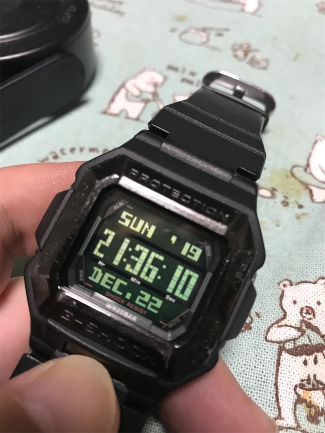 G-SHOCK G-7800Bの電池交換。 - カメラ屋元公式中の人 アオキのブログ