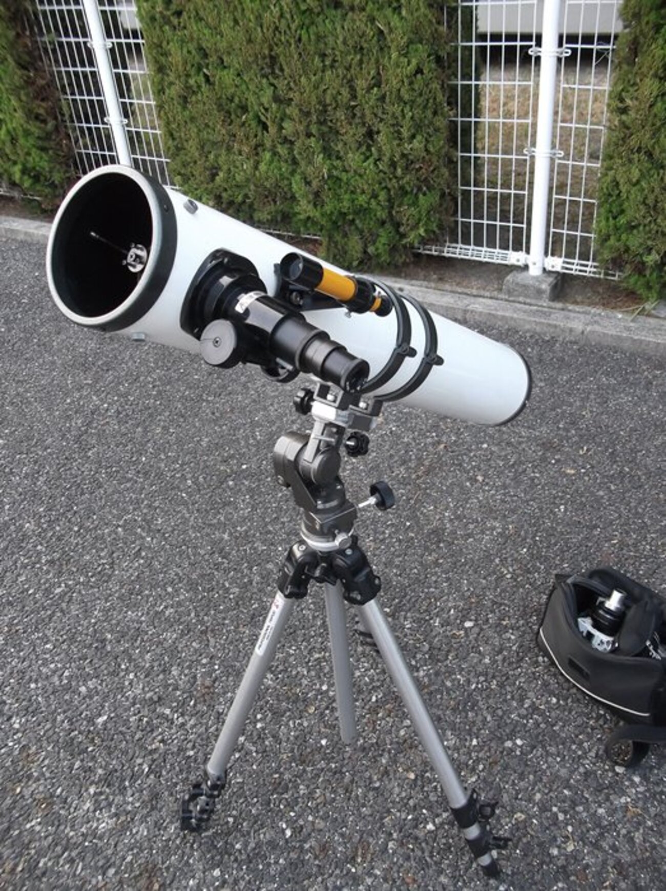 ケンコー コスモウィング（改） ニュートン反射望遠鏡 D=114mm fl 