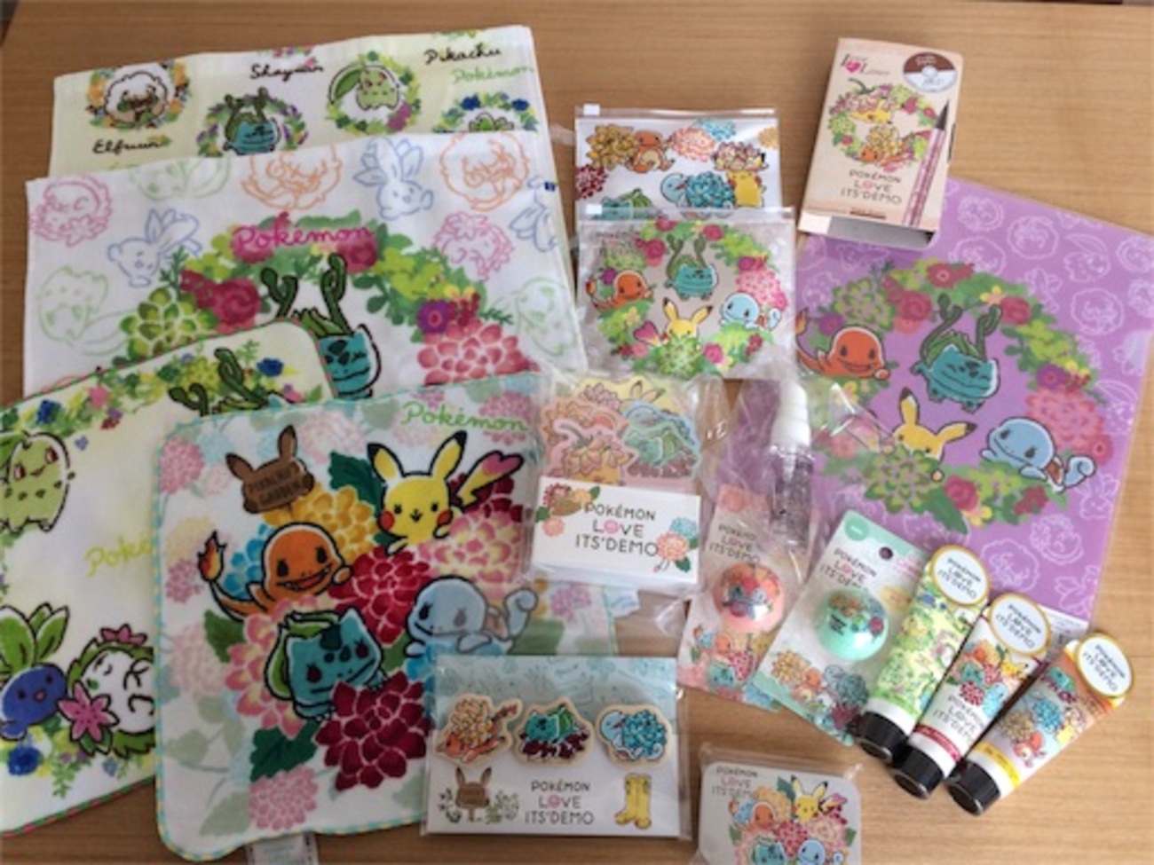 ポケモン×イッツデモのコラボ商品「POKÉMON LOVE ITS