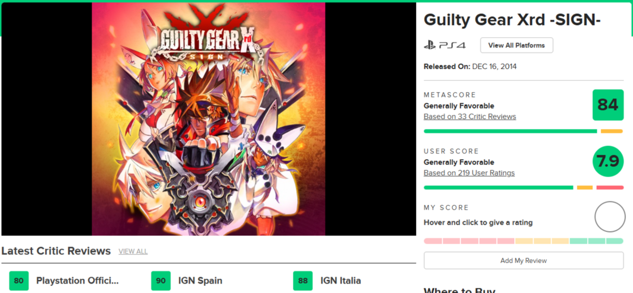 11 前編 【PS4】GUILTY GEAR Xrd -SIGN- - サク・チューンの映画・音楽