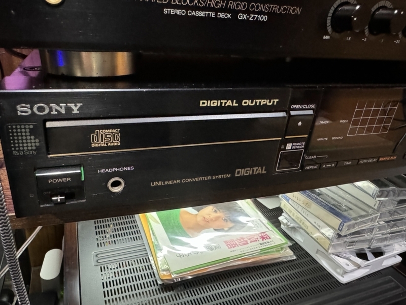◇取引終了 SONY CDP-553ESD CDプレーヤー☆ジャンク DAS 