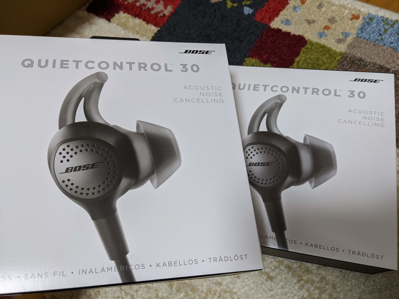 BOSEイヤホン】QuietControl 30からノイズが出るので修理に出したら 