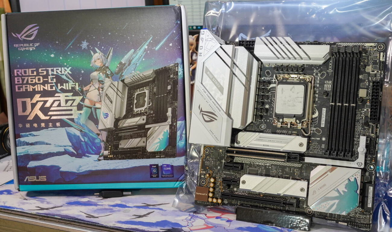 限定モデル？ 新自作PC用マザーボード到着！ ASUS B760-G GAMING WIFI 