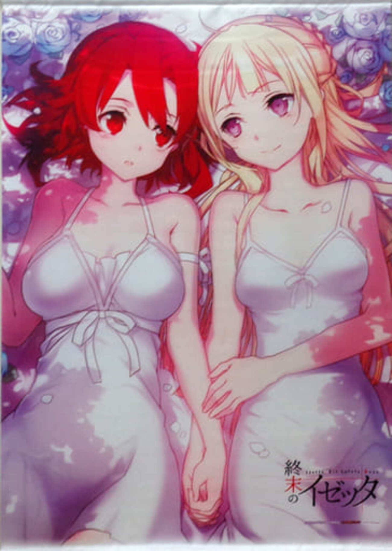 今イゼッタ＆フィーネ(寝転び) 描き下ろしB2タペストリー 「Blu-ray 