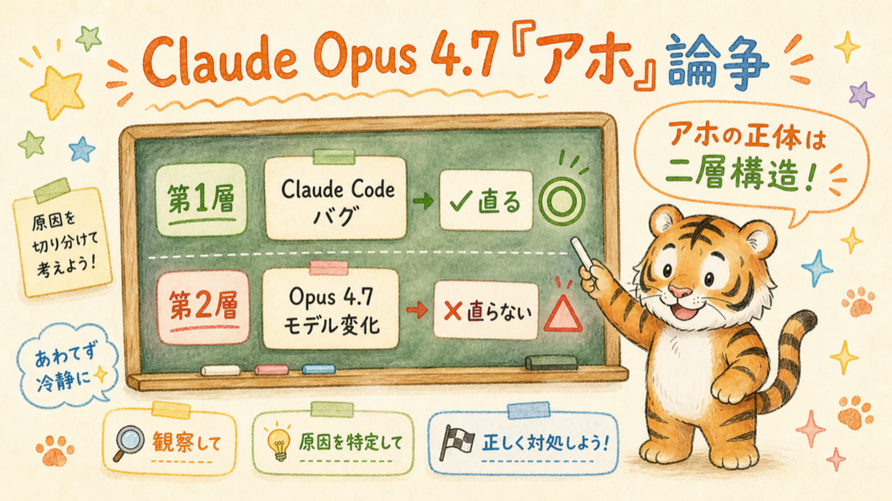 Claude Opus 4.7 が「扱いづらい」と感じる理由 — Claude Code のバグと 4.7 の特性 | サーバーワークスエンジニアブログ