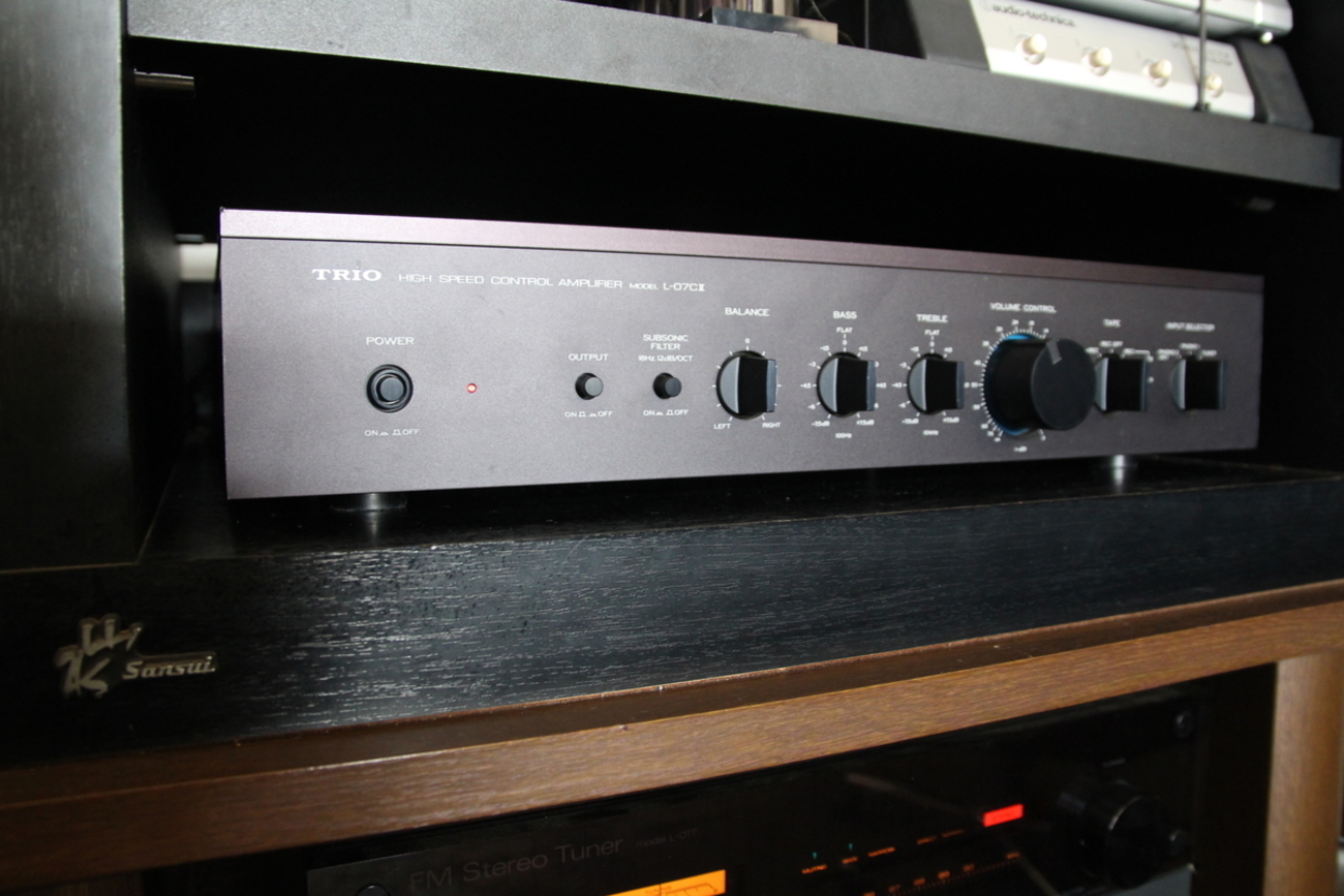トリオL-07CⅡに。プリアンプの入れ替えと比較視聴 - 音遊び