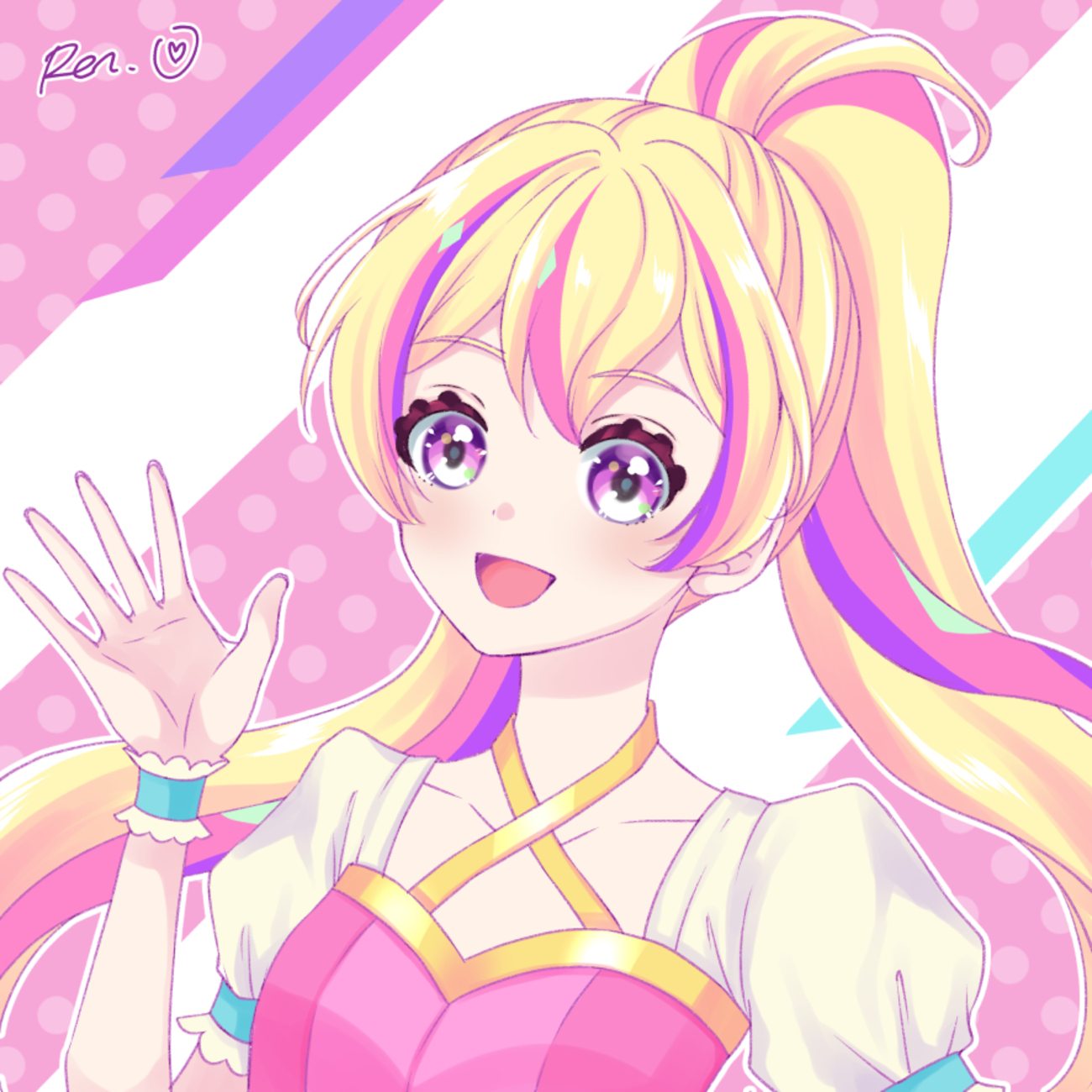 アイカツプラネットのハナちゃん - 創作のすみっこ