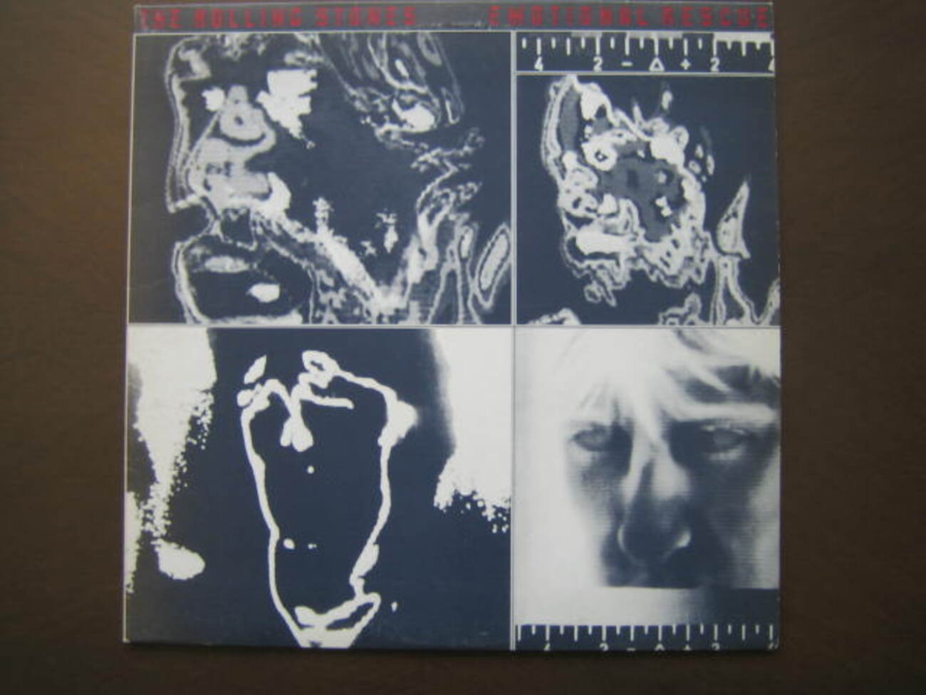 ローリング・ストーンズ UK盤 EMOTIONAL RESCUE①オリジナル盤 