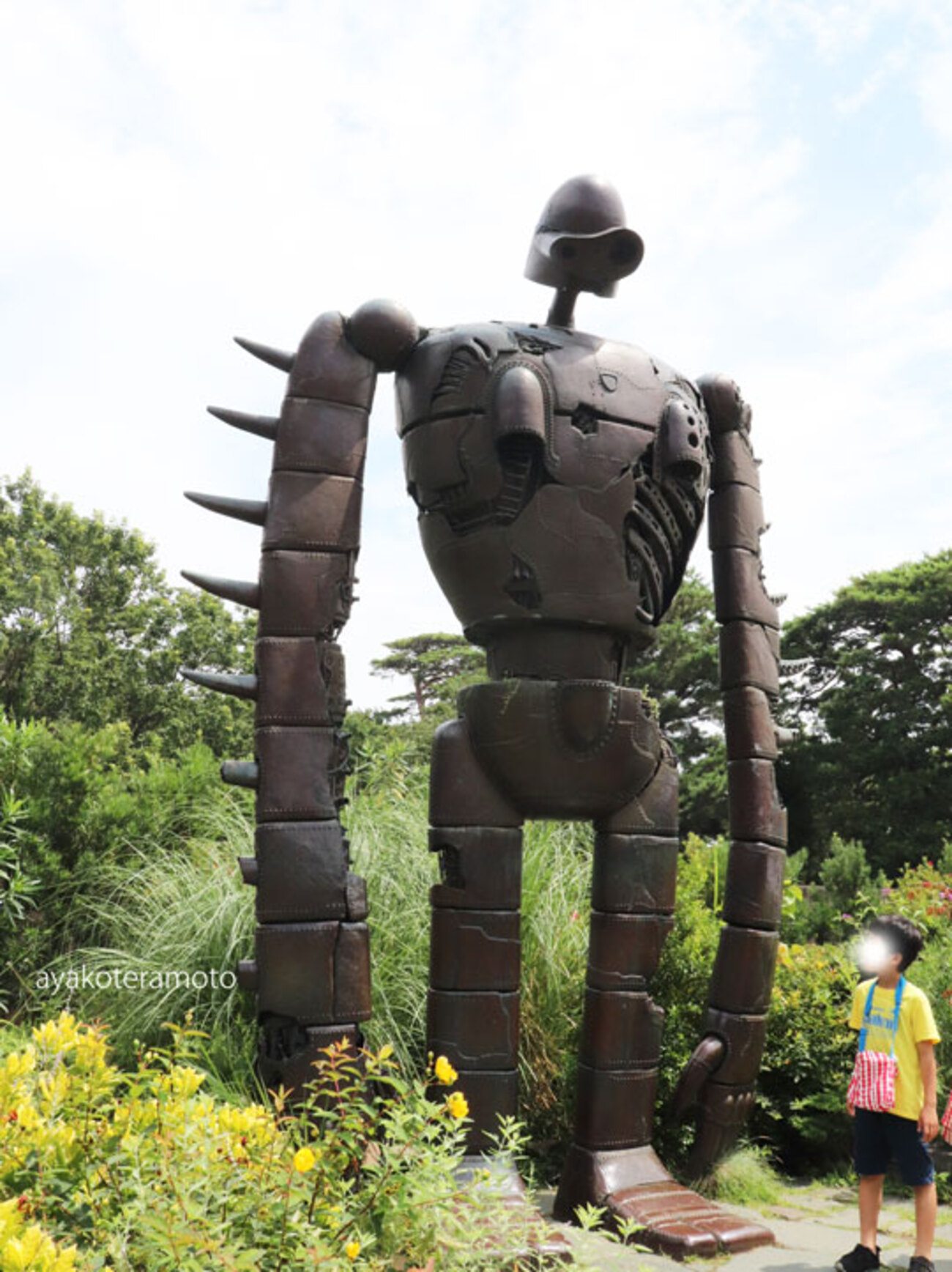 ジブリ美術館レポ＊後編】屋上庭園（ロボット兵）、短編アニメの上映 