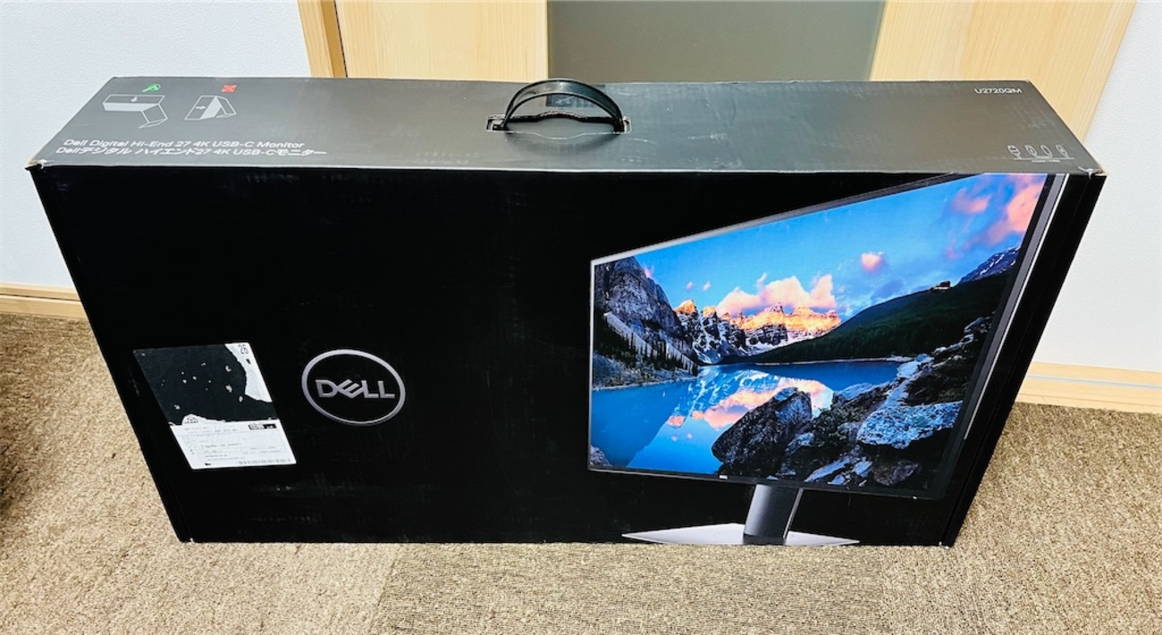 Dell U2720QM 27インチ 4K モニター usb-c（Dell U2720QM 27インチ 4K  