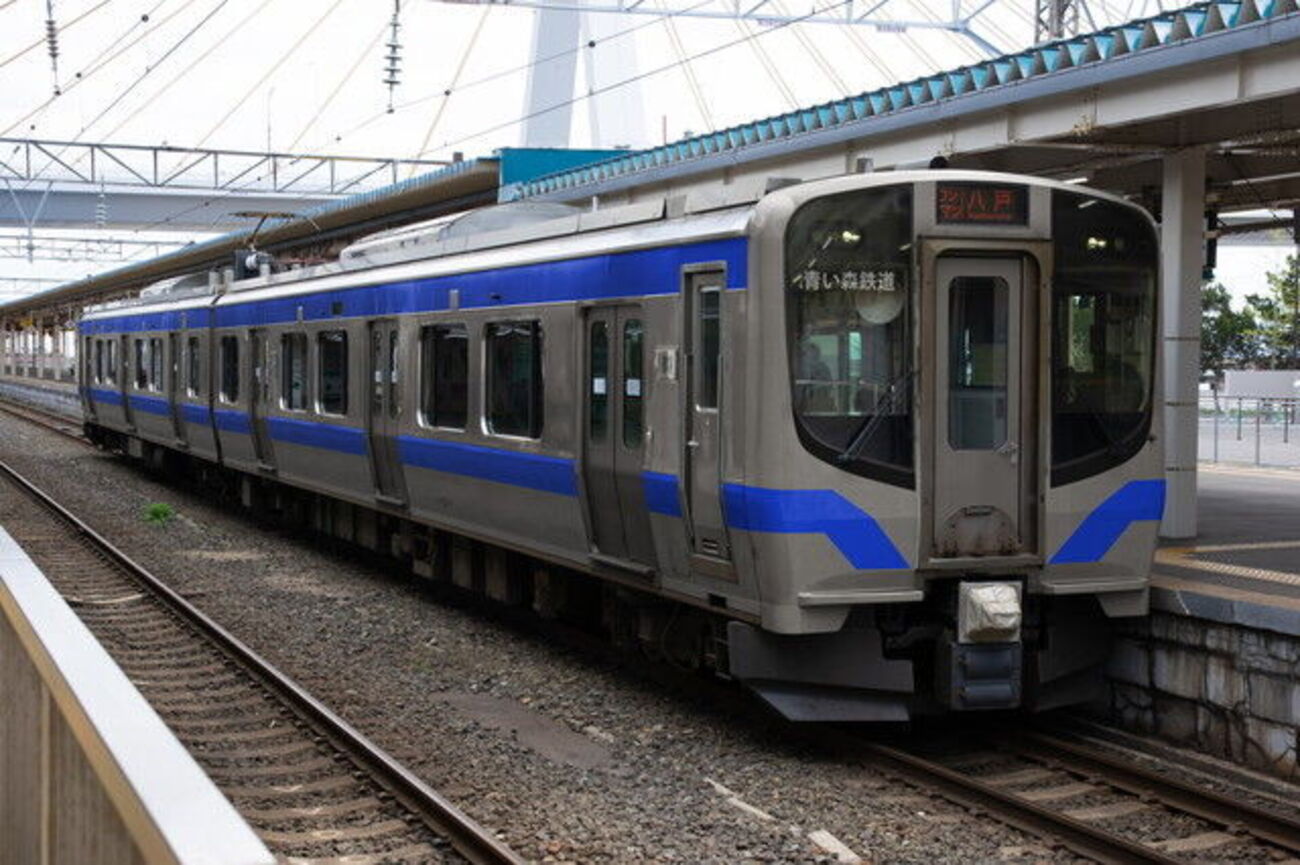 ウソ電】青い森703系 旧デザイン - ウソ電800(エイトオーオー)ブログ別館