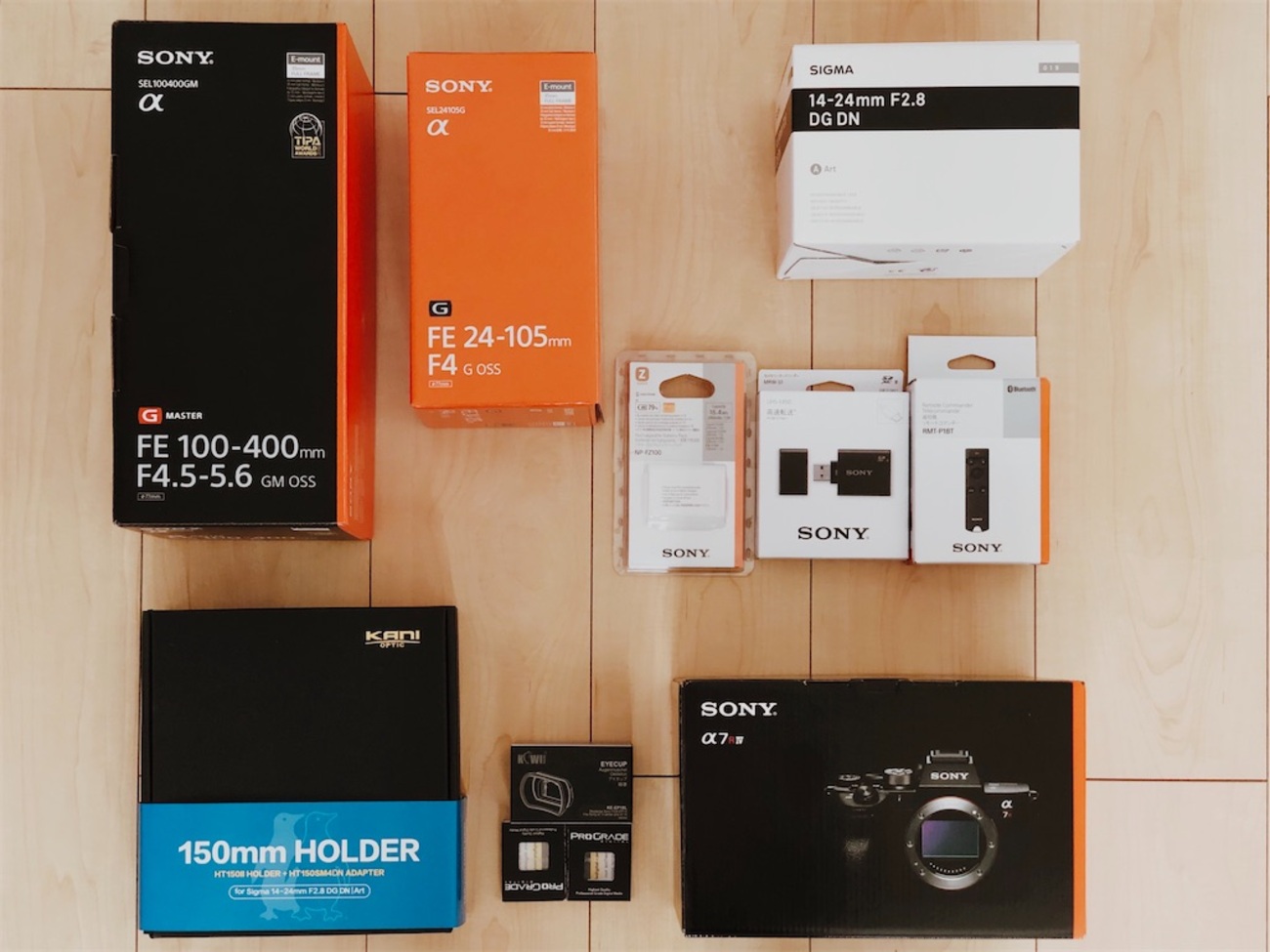 撮影機材】SONY α7RⅣと一緒に私はこれを買いました - FTR