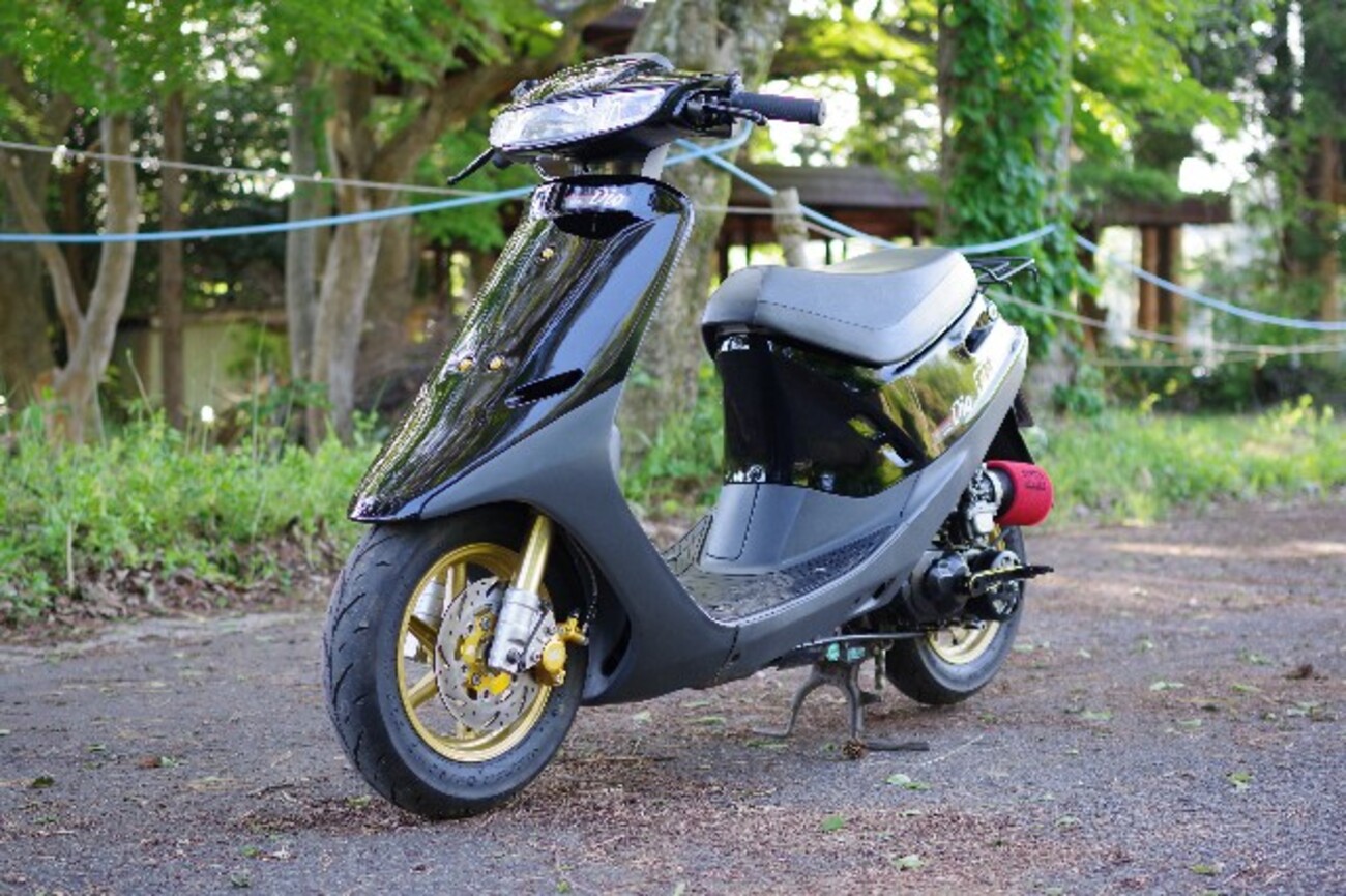 AF18 Dio 120cc化 形だけ完成 - Barn works整備記録