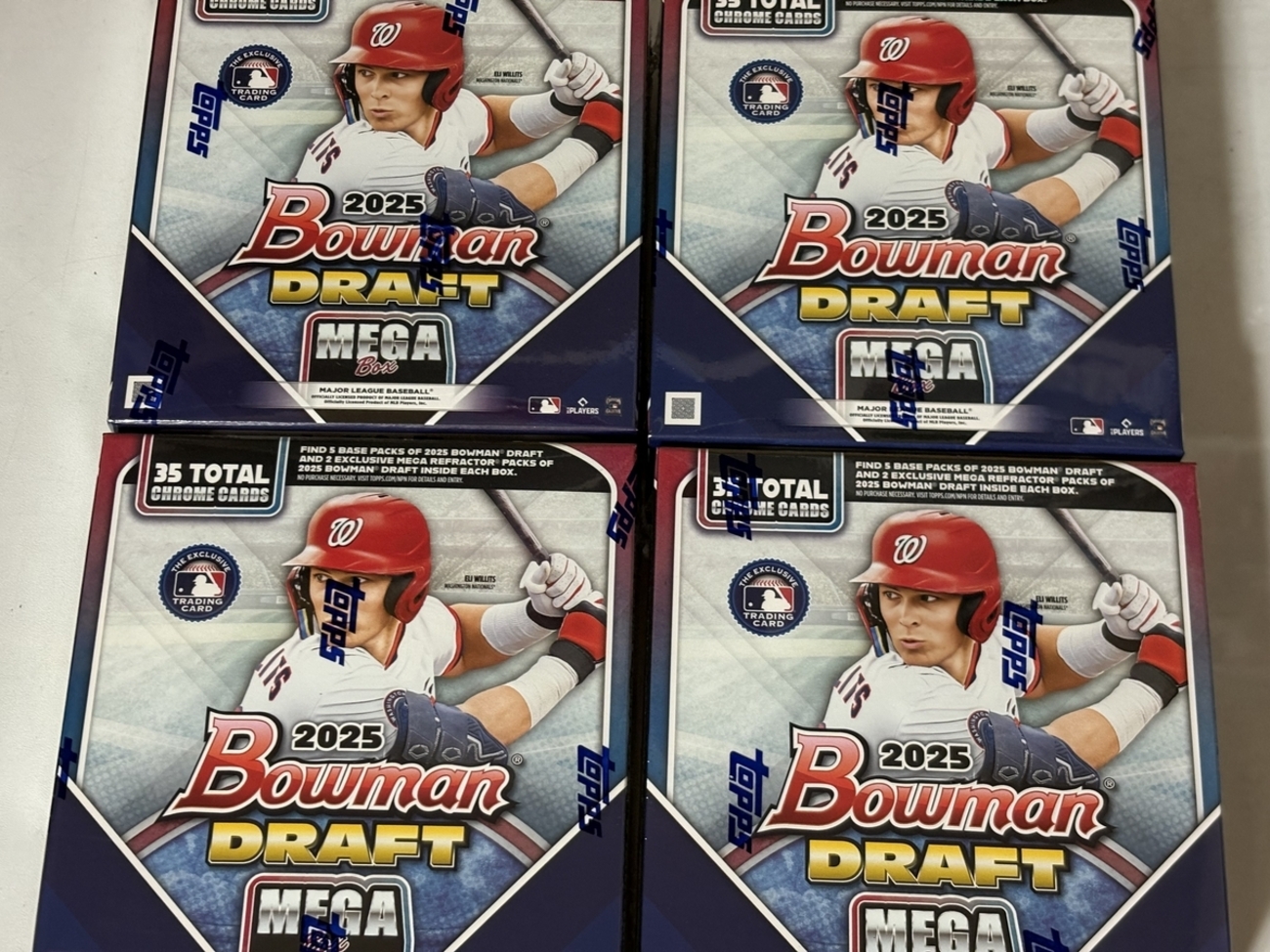 2025 Bowman Draft Baseball Mega Box 開封。 - 野球カードと私と。