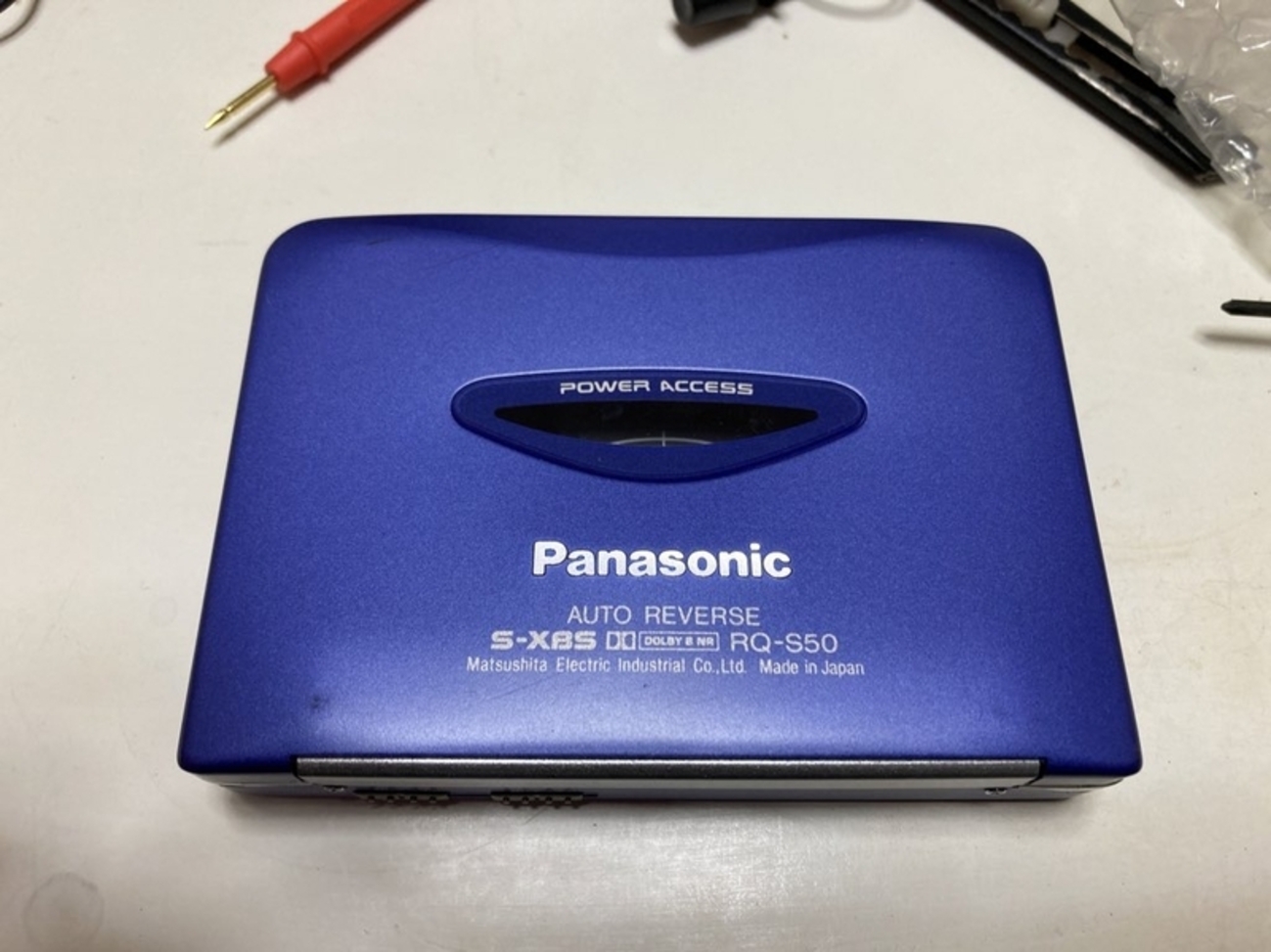 Panasonic RQ-S55 バラつか カセットプレーヤー 動作品