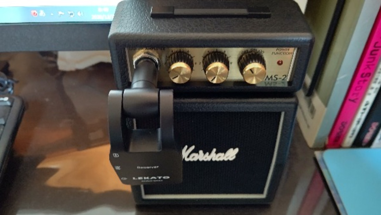 持ち運び便利なマーシャルアンプ『MS-2 MICROAMP』を購入してみた 