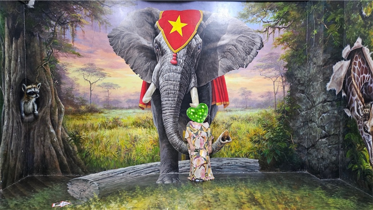ダナン最後に「3D Museum Art in paradise Da Nang」で思いっきり遊ん