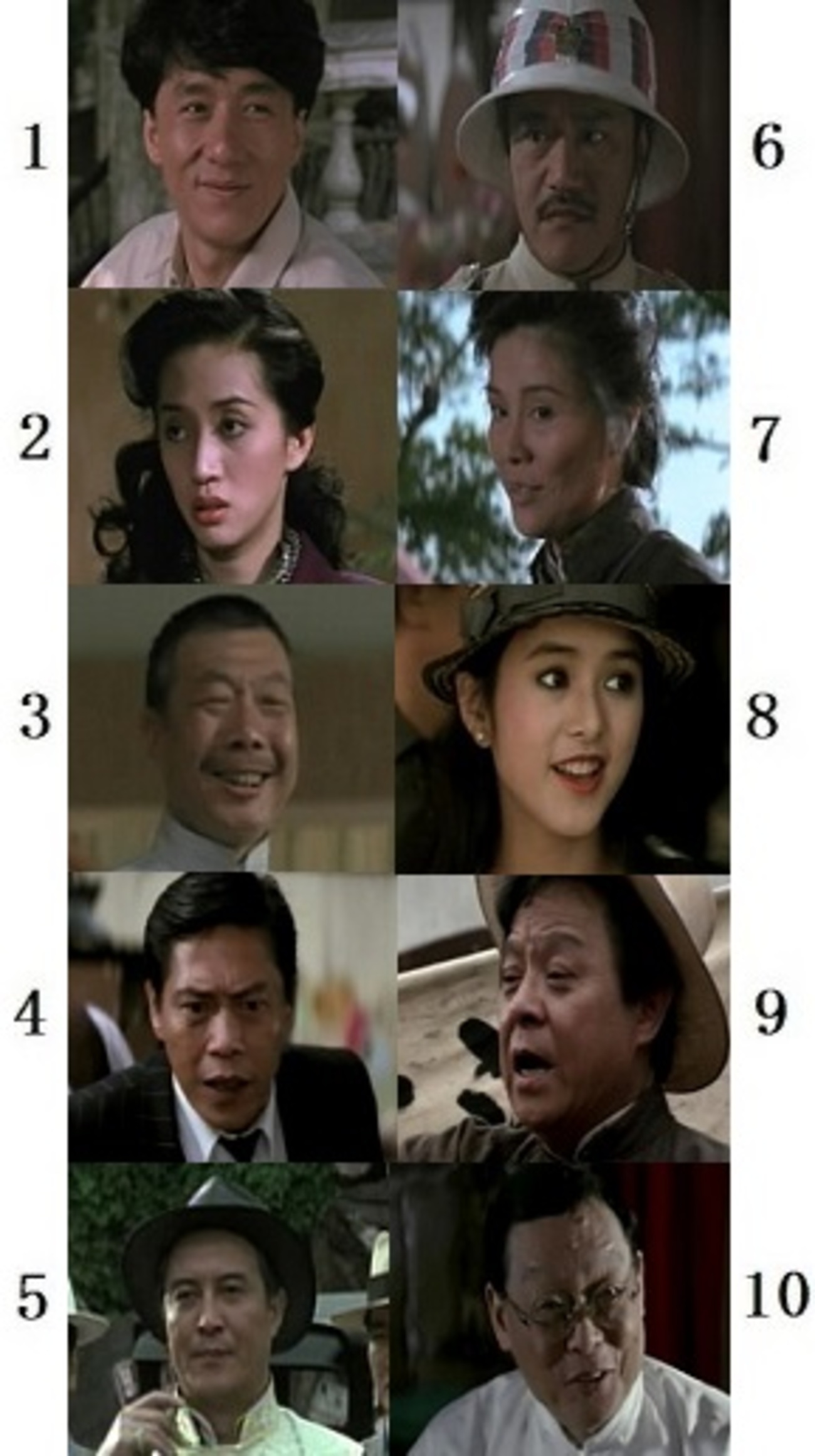 なつかし香港映画：『奇蹟 ミラクル』（1989年）「主な出演者」と 