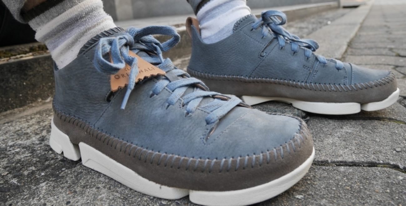 Clarks Trigenic Flex】カジュアルスニーカーをレビュー。スポーティ 