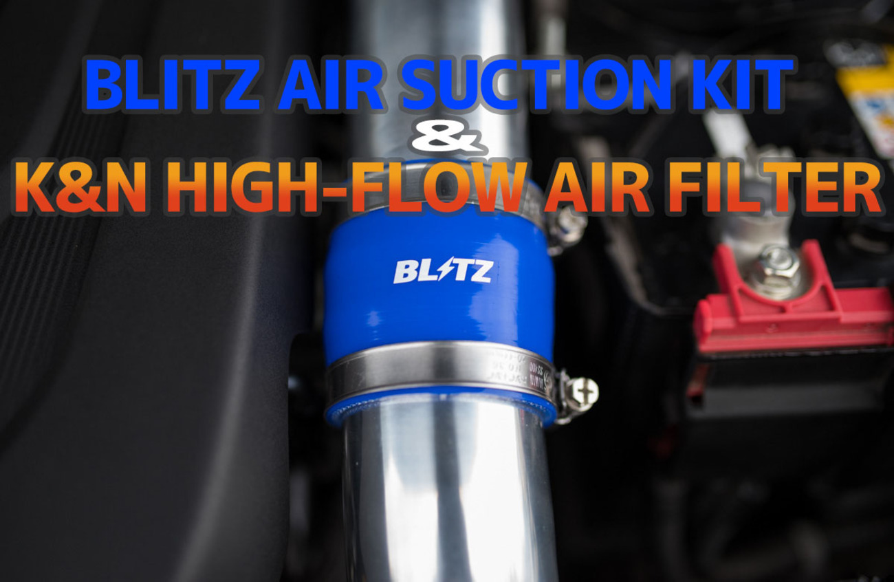 Blitz サクションキット・エアクリーナー セットDJデミオ用 DJデミオ】BLITZ SUCTION KITとK&N湿式フィルターを取り付けまし
