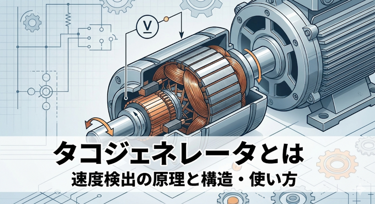 タコジェネレータとは｜速度検出の原理と構造・使い方 - Instant Engineering