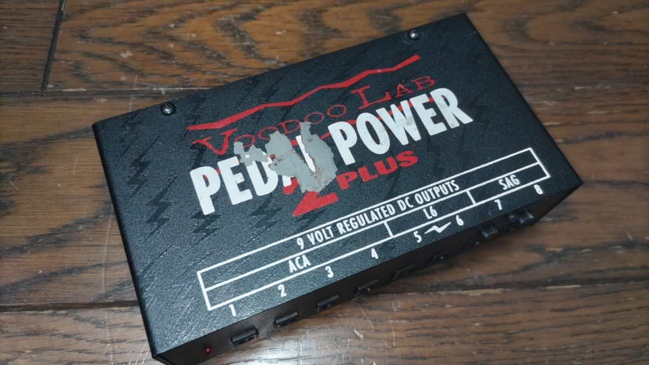 機材レビュー】VOODOO LAB Pedal Power 2 Plus AC電源対応パワー 