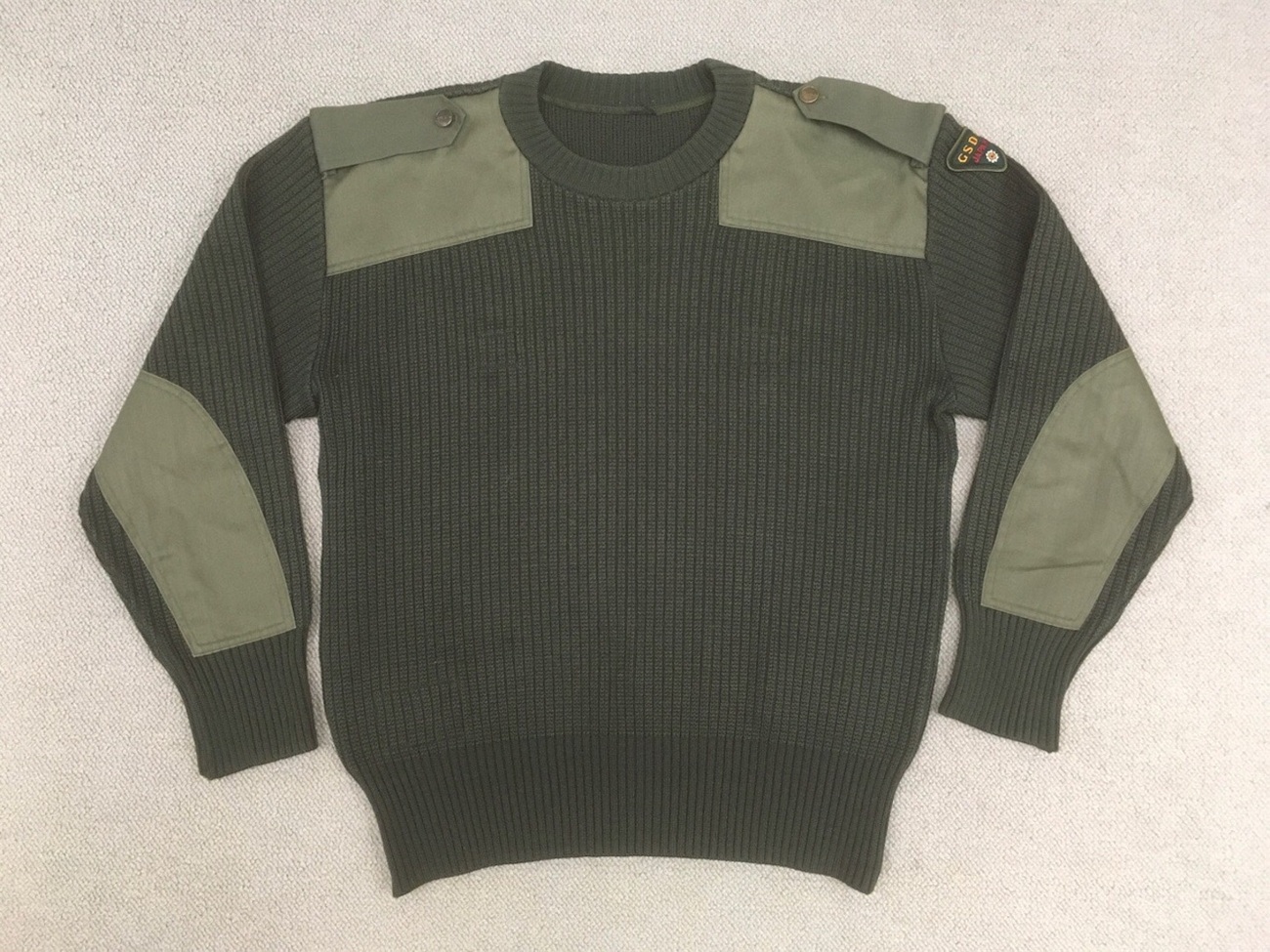 陸上自衛隊 JAPAN GSDF 日本軍 希少 コマンドウールニットセーター 