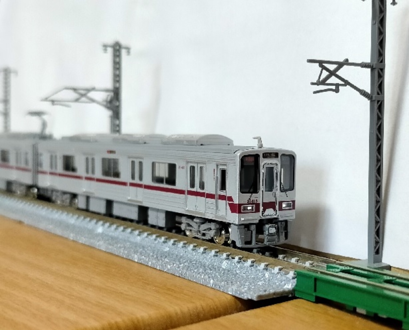 グリーンマックス 4085・4086 病弱 東武30000系 10両編成 現状です。