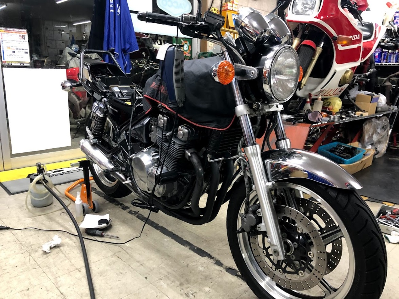 ゼファー400 (車検) - moto shop TG's diary