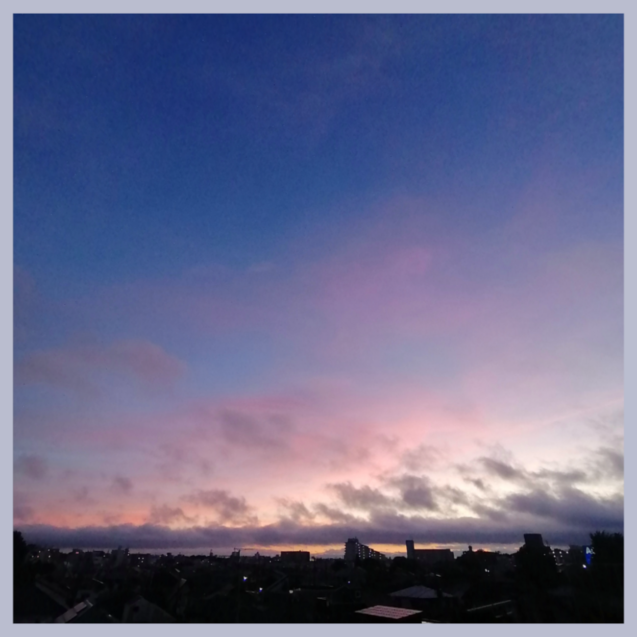 夕空 - un-petit-pasのブログ