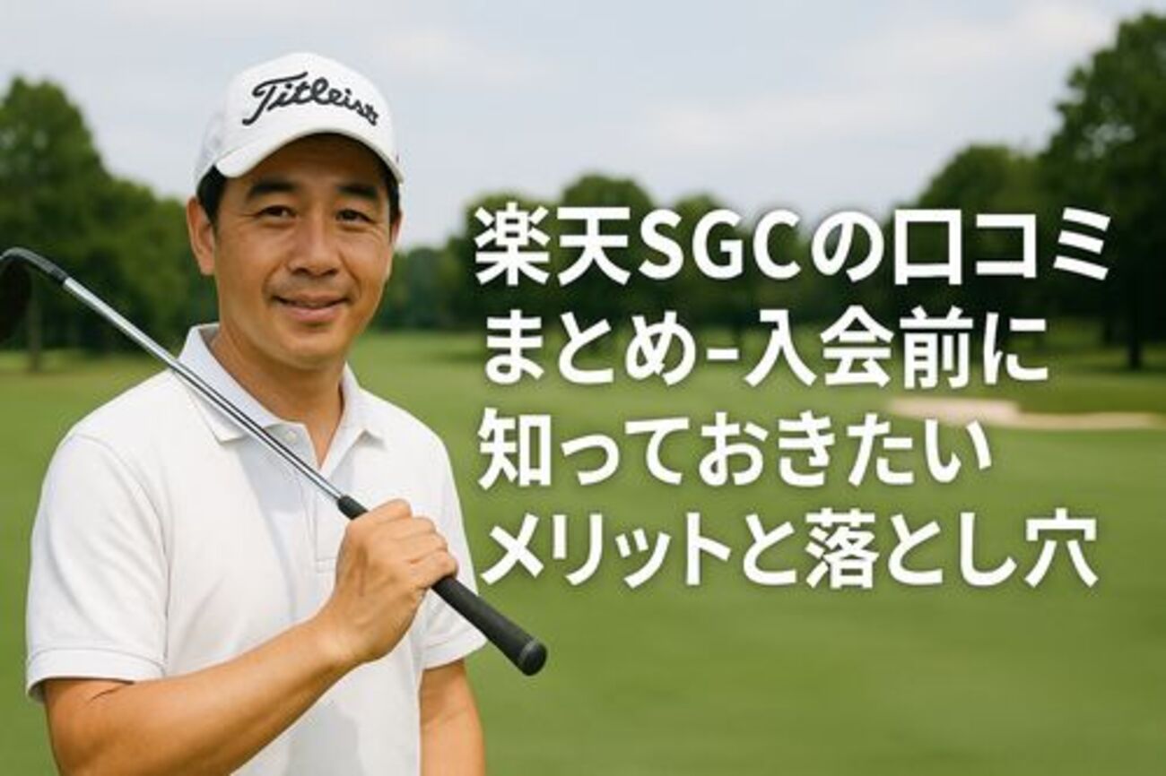 楽天ゴルフ予約で最安値を狙う裏ワザと落とし穴【2026最新攻略】